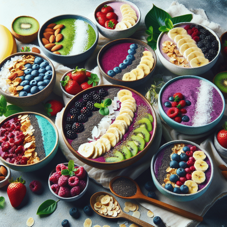 High-Protein Smoothie Bowls for a Energizing Breakfast