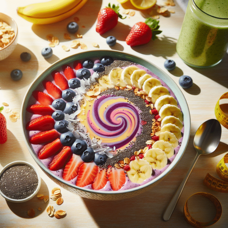 healthy breakfast smoothie bowl recipes for a nutritious boost