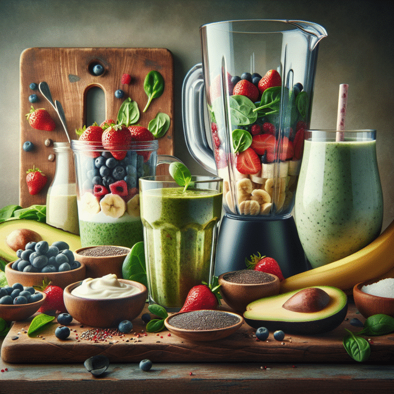 nutritious breakfast smoothie ideas for busy mornings
