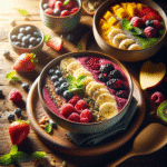 quick fruit smoothie bowls for snacks