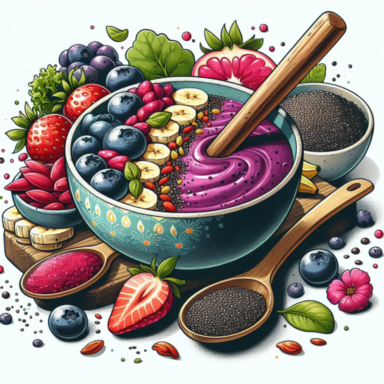 acai smoothie bowl recipes packed with superfoods