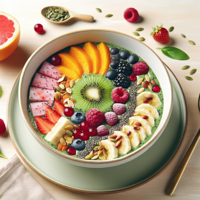 vegan breakfast smoothie bowl recipes for a plant-based start