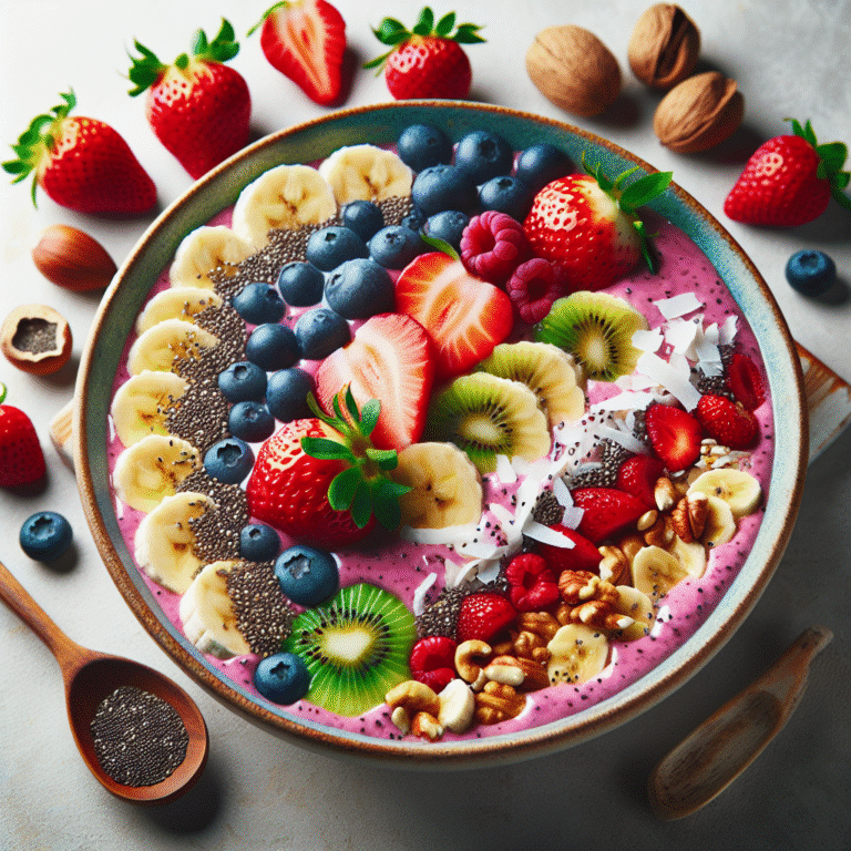 Healthy Smoothie Bowls Under 300 Calories: Delicious and Nutritious