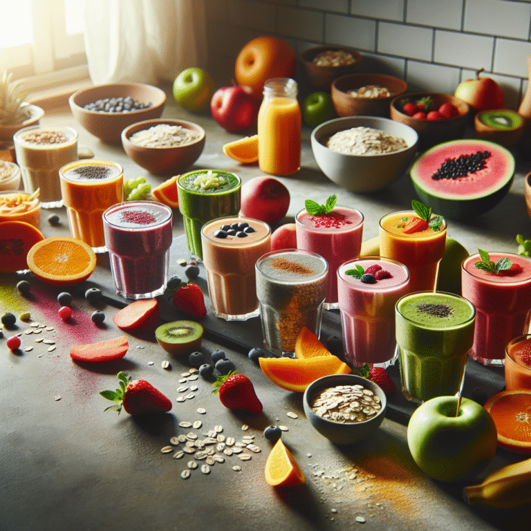 delicious and nutritious breakfast smoothie ideas