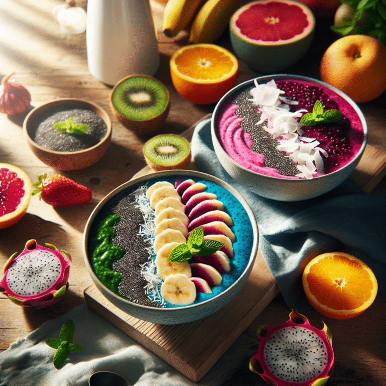 quick morning smoothie bowls ready in minutes