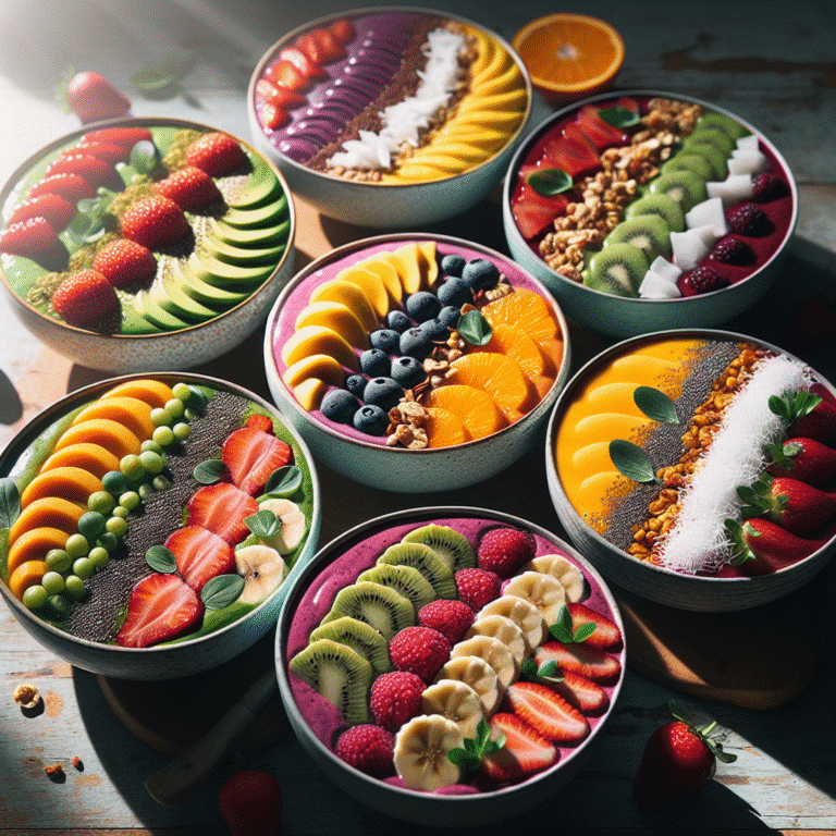 healthy breakfast smoothie bowl recipes for every taste