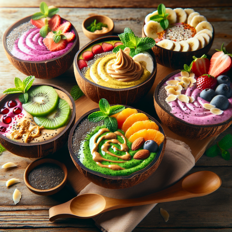 vegan smoothie bowls to help you shed pounds fast