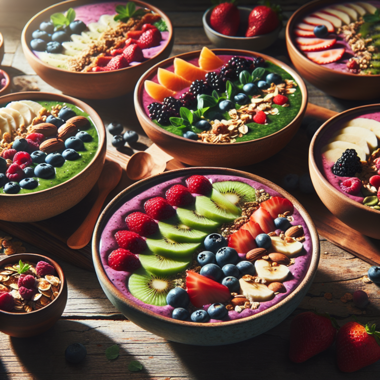 protein-packed breakfast smoothie bowls