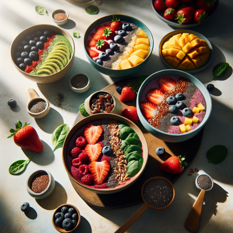 Breakfast Superfood Smoothie Bowls to Start Your Day Right
