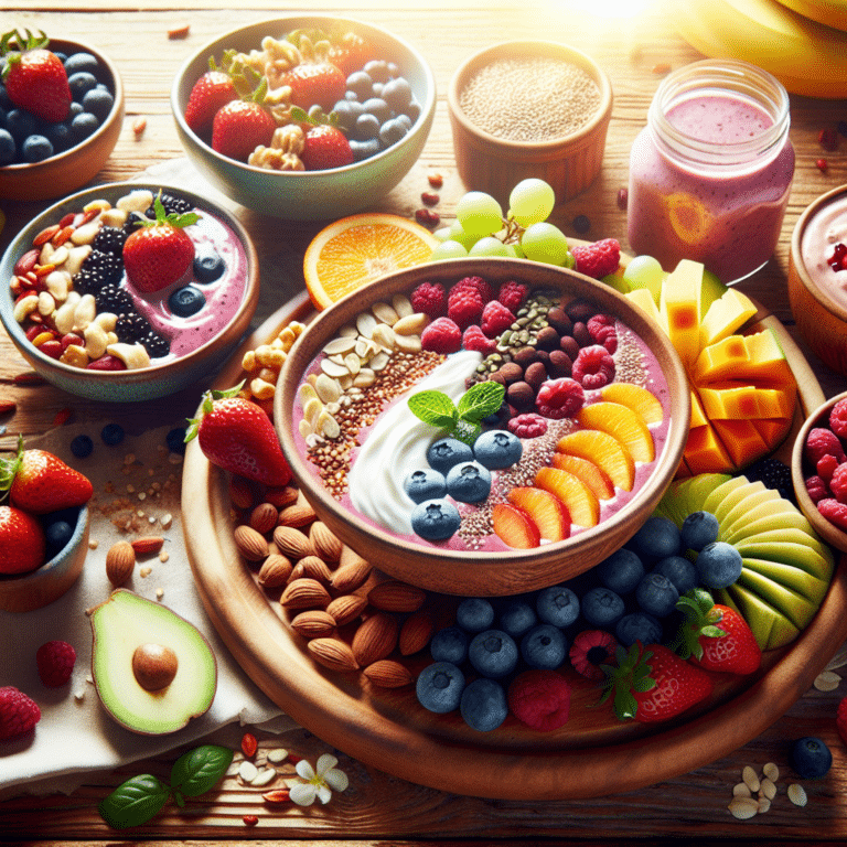 high-protein smoothie bowls perfect for a nutritious breakfast